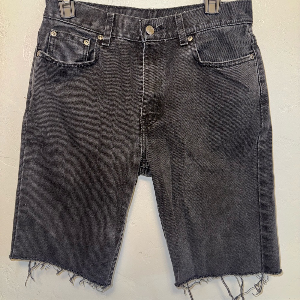 George Men's Dark Gray Jean Shorts